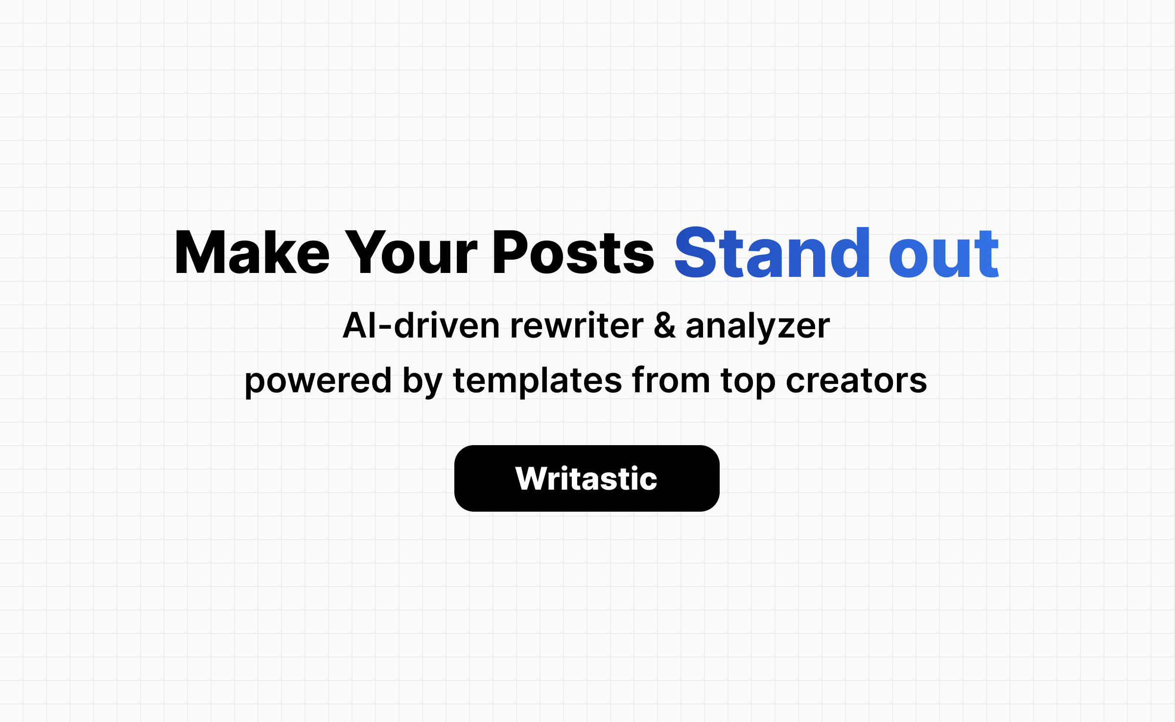 Writastic - AI writing assistant for Twitter & LinkedIn logo
