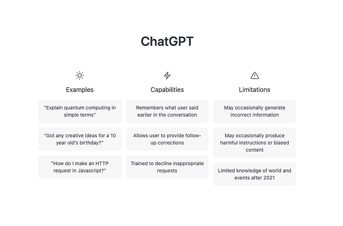 landing page of ChatGPT